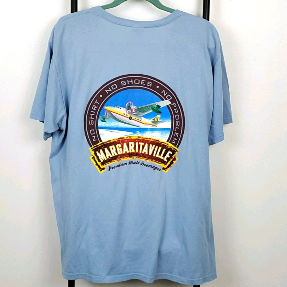 Anvil organic cotton t-shirt graphic Margaritavill size XL